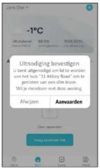 ELRO DV477IP3 - Accepter l'invitation - 1