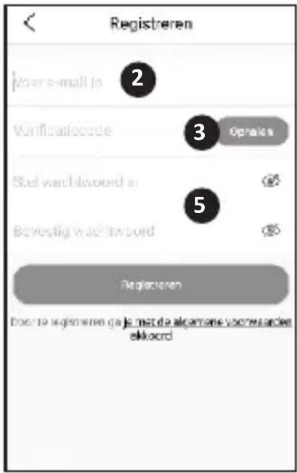 ELRO SF400P11 - Maak een account aan - 2