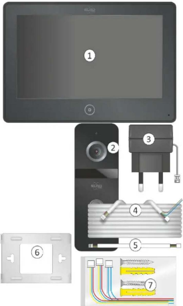 ELRO PV40P1M1 - Contenu de l'emballage - 1