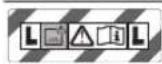 BOSCH GAS 1225 Professional - Simbolos e seu significados - 3