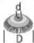 BOSCH GWS 22230 P Professional - ^-1[m / s] - 1