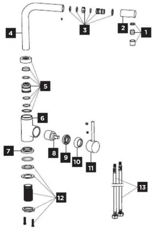 Concept BDG4527BE - Installation - 2