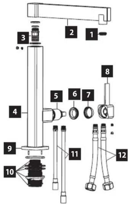Concept BDC7547 - Instalace - 3
