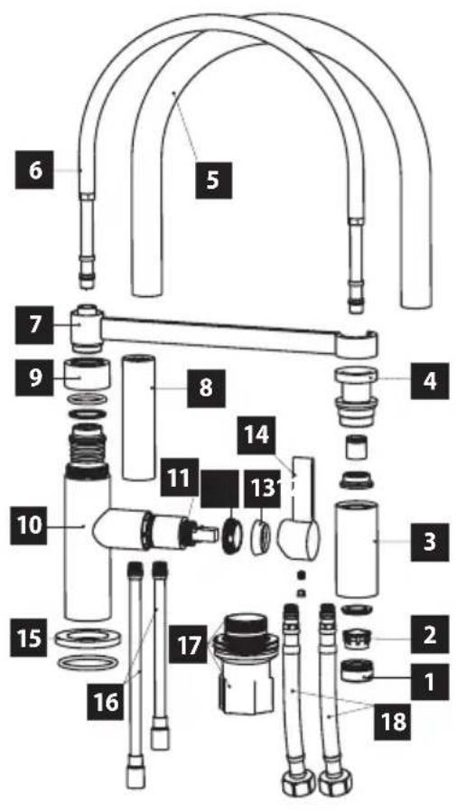 Concept BDG3334BE - Instalace - 5