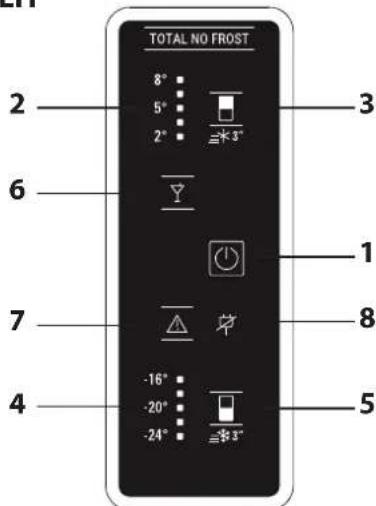 HOTPOINT HA70BE 31 X - PANELI KONTROLLIT - 1