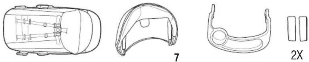 GRACO Modes Nest2Grow - 2-B Parts List • Liste des pièces • Lista de piezas - 1
