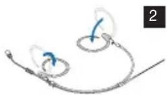 AKG EC81 MD - Crochet d'oreille - 2