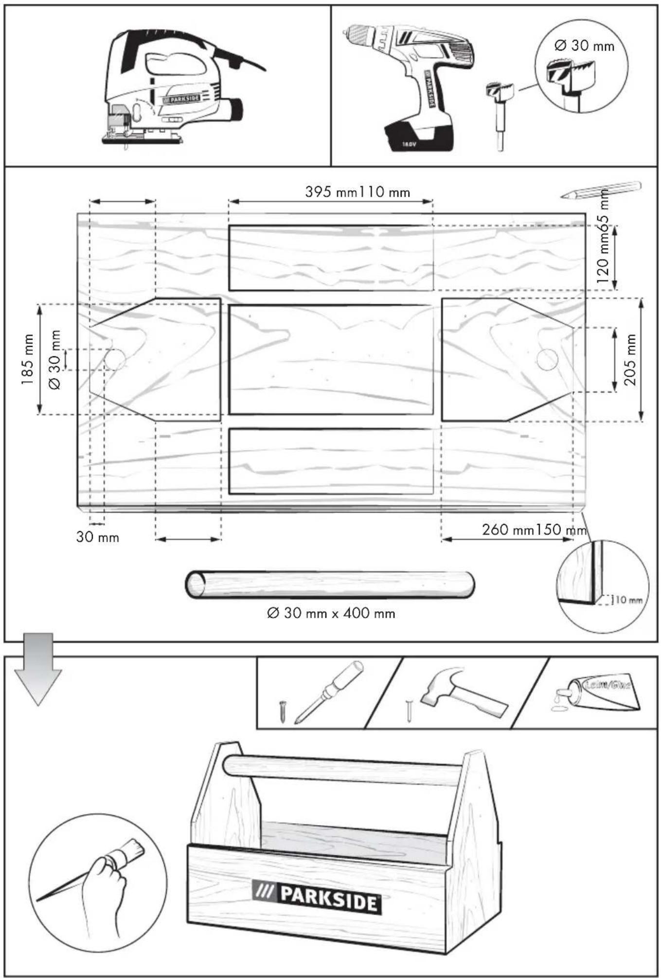 PARKSIDE PSTKA 800 A1 - PENDULSTIKSAV - 2