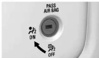 PASS AIR BAG ON OFF