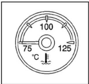 GMC Sierra (2009) - Indicateur de température du liquide de refroidissement du moteur - 2