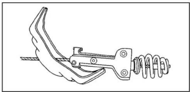GMC Sierra (2009) - Dépose du pneu de secours et des outils - 7
