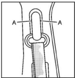 GMC Sierra (2009) - Ceinture épaulière réglable en hauteur - 1