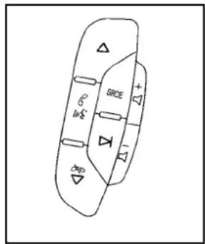GMC Yukon (2010) - Commandesaudiointégreesau volantdedirection - 1