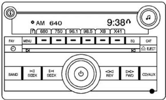 GMC Yukon (2010) - Autoradio(s) - 1