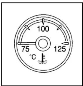 GMC Yukon (2010) - Indicateurdetempératureduliquide derefroidissementdumoteur - 2