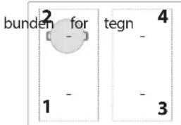 BAUKNECHT BS 2360F AL - PASSENDE ST∅RRELSE PANDE-/GRYDEBUND TIL DE FORSKELLIGE KOGEZONER - 1