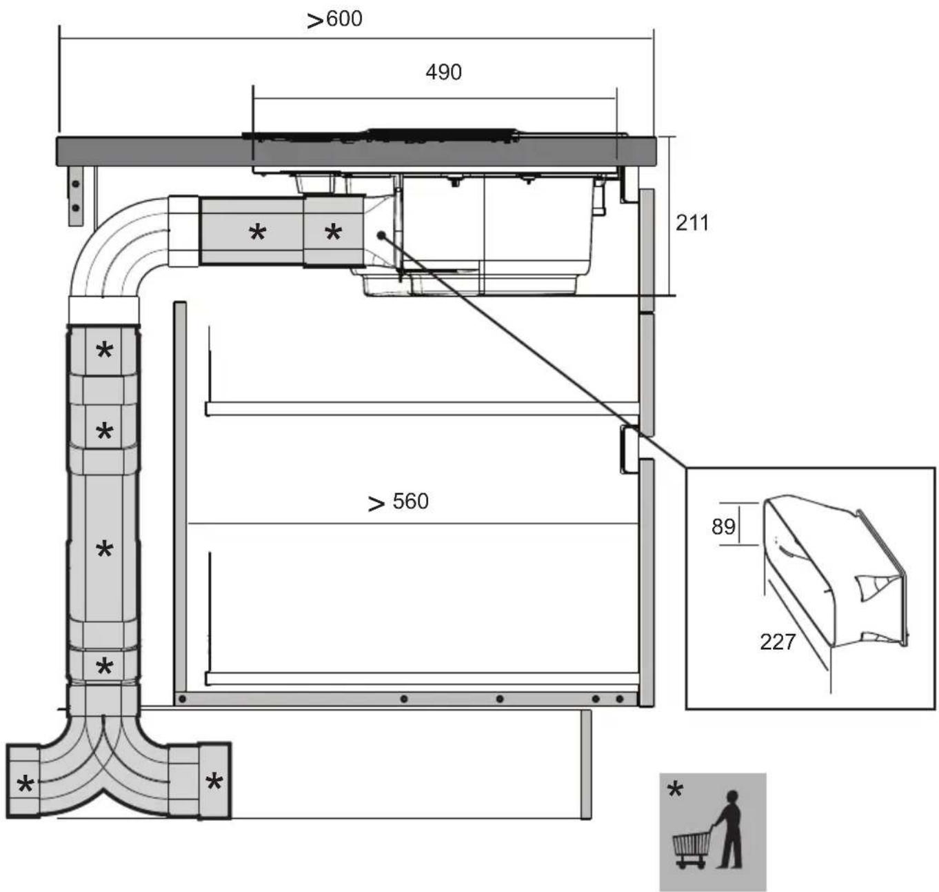 BAUKNECHT BVH 92 2B K1 - KIT WINDOW - 44