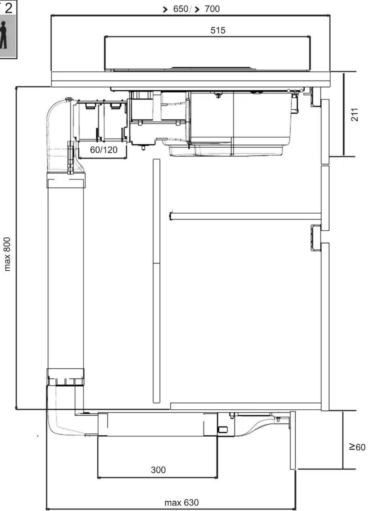 BAUKNECHT BVH 92 2B K1 - KIT WINDOW - 65