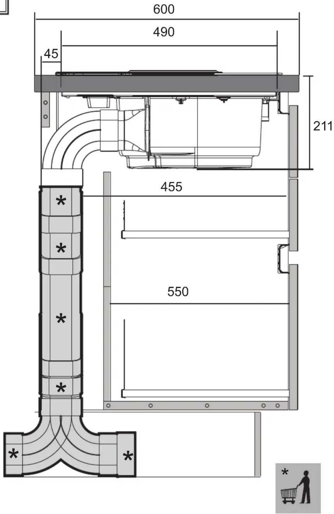 BAUKNECHT BVH 92 2B K1 - KIT WINDOW - 42