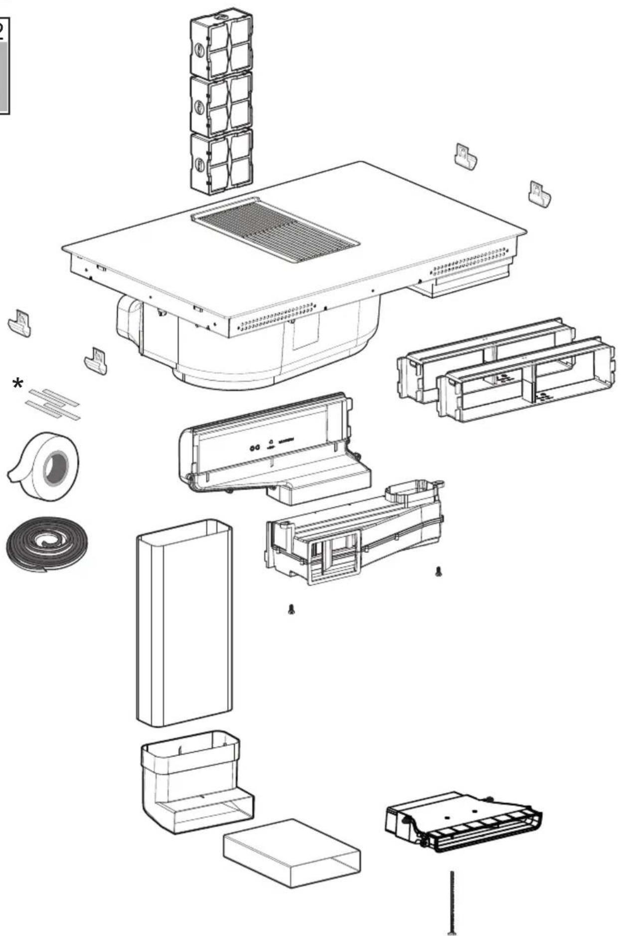 BAUKNECHT BVH 92 2B K1 - KIT WINDOW - 59