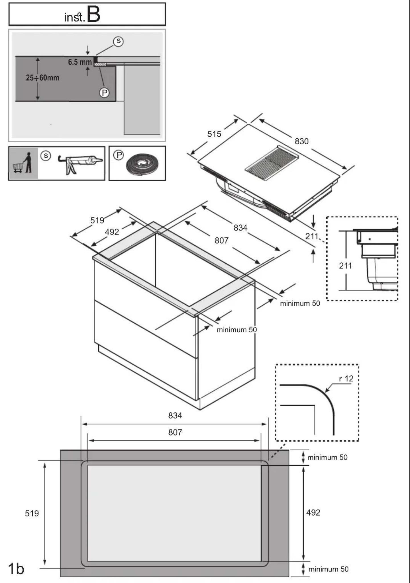 BAUKNECHT BVH 92 2B K1 - KIT WINDOW - 11