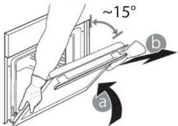 BAUKNECHT BIK5 DP8FS2 ES - EXTRACCION E INSTALACION DE LA PUERTA - 2