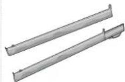 BAUKNECHT BIK5 DP8FS2 ES - WIRE SHELF DRIP TRAY\*BAKING TRAY\*SLIDING RUNNERS\* - 5