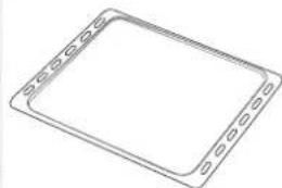 BAUKNECHT BIK5 DP8FS2 ES - WIRE SHELF DRIP TRAY\*BAKING TRAY\*SLIDING RUNNERS\* - 3