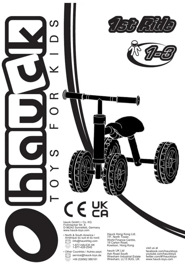 HAUCK 1st Ride - CALL OR EMAIL US FIRST APPELEZ OU ENVOYEZ NOUS UN COURRIEL D'ABORD - 5