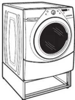 MAYTAG XHP1000XW - Relever verticalement la laveuse/sécheuse - 1