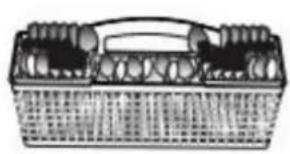 KITCHENAID KDTM804KPS - Panier a couverts - 1