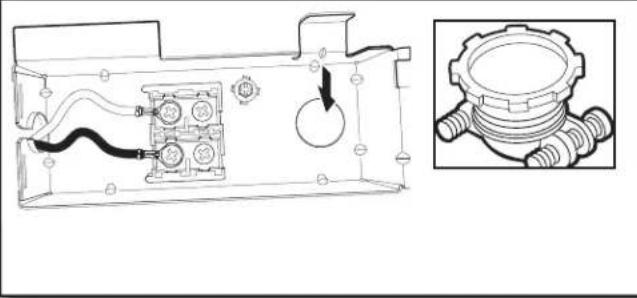 KITCHENAID KDTM804KPS - Instale el protector de cables - 1