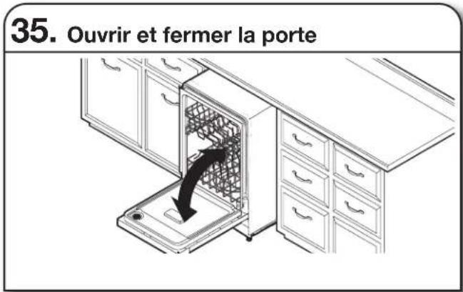 KITCHENAID KDTM804KPS - VERIFICATION FINALE DE L'INSTALLATION - 1