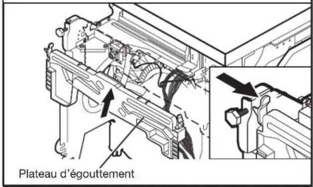 KITCHENAID KDTM804KPS - 10a. Enlever le plateau d'écoulement - 1