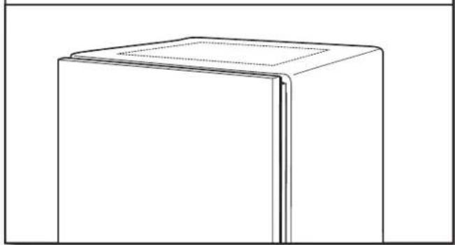 KITCHENAID KDPM604KBS - Si installé dans une ouverture de 33 ^5/8 po (85,4 cm) - 1