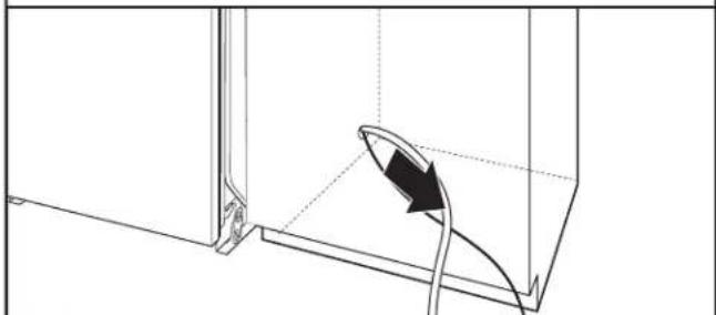 KITCHENAID KDPM604KBS - Pull slack from utilities - 1