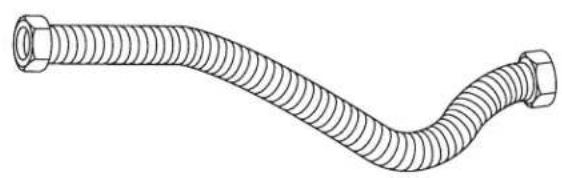 KITCHENAID KDPM604KBS - Tubería flexible - 1