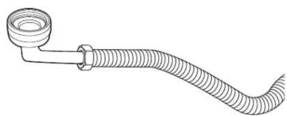 KITCHENAID KDPM604KBS - Agregue el codo de 90° a la tubería de suministro de agua - 1