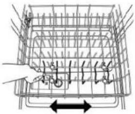 KITCHENAID KDPM604KBS - Enlever les paniers supérieurs - 3
