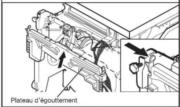 KITCHENAID KDPM604KBS - 10a. Enlever le plateau d'écoulement - 1