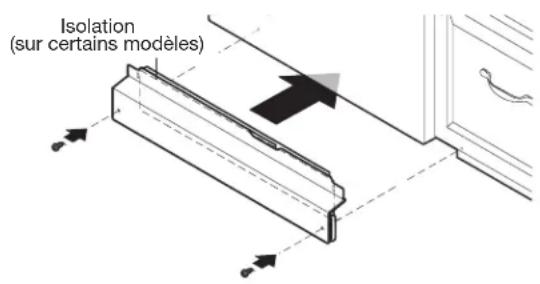 KITCHENAID KDPM604KBS - Réinstaller les panneaux d'accès et les dispositifs de fixation - 1