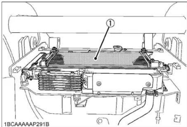 KUBOTA SSV75 - Vérification du condensateur du climatiseur - 1