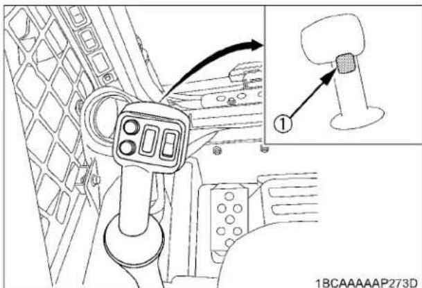 KUBOTA SSV75 - Commutateur de la vitesse de déplacement - 1