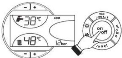 FERROLI Pegasus D - Spegnimento caldaia - 2