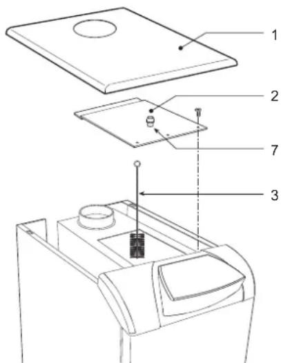 FERROLI Pegasus D - OuHcTka KOTnA N DbIMOXoDa - 1