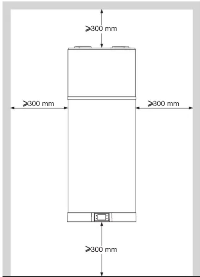 FERROLI Egea Lt - Predisposizione del luogo di installmente - 1