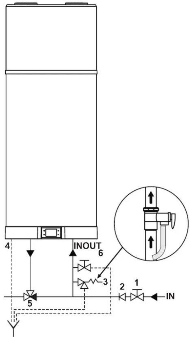 FERROLI Egea Lt - Plumbing connections - 4