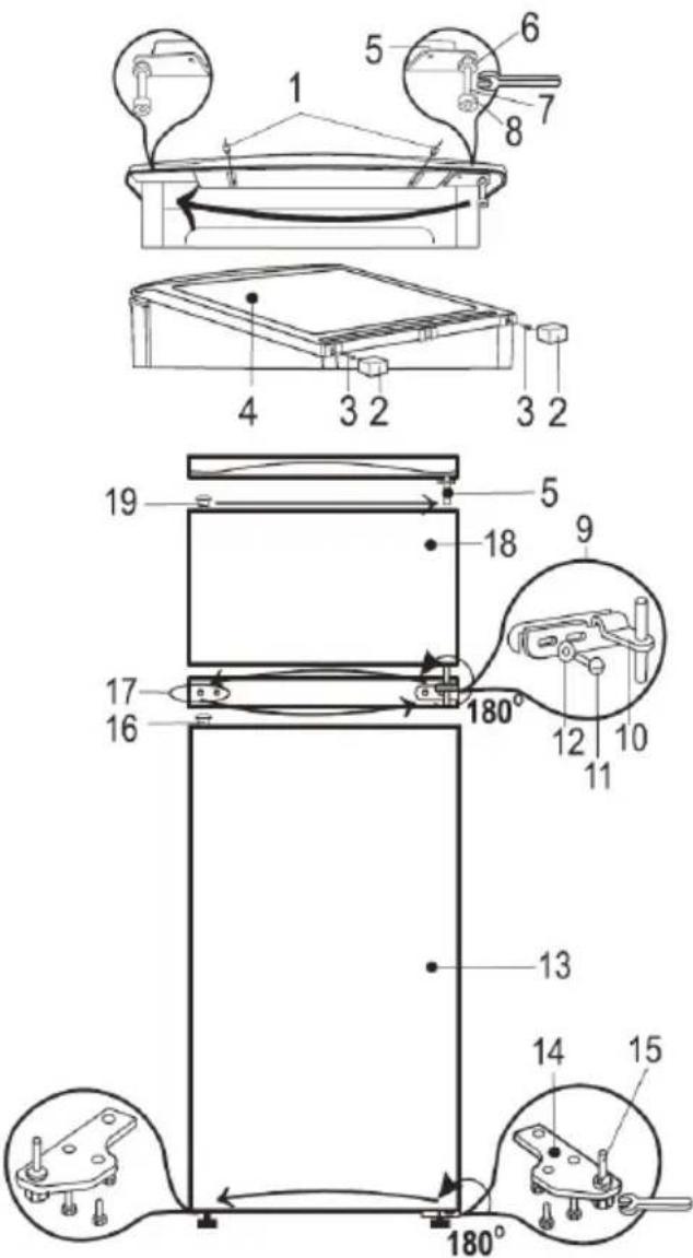 SEVERIN DT 8787 - Battuta della porta - 1