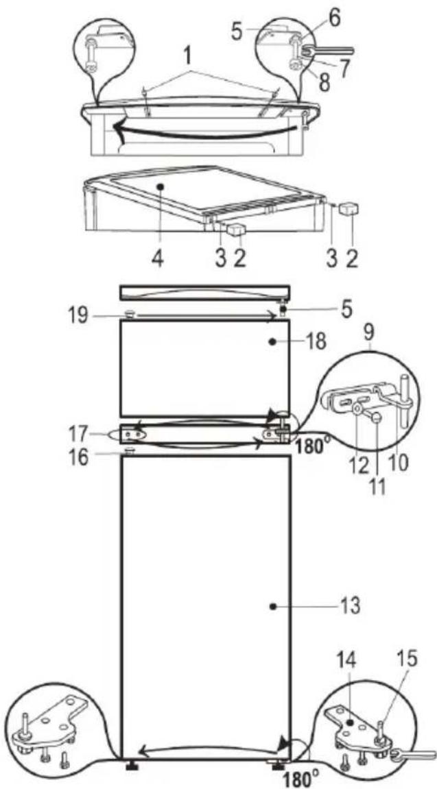 SEVERIN DT 8783 - Battuta della porta - 1