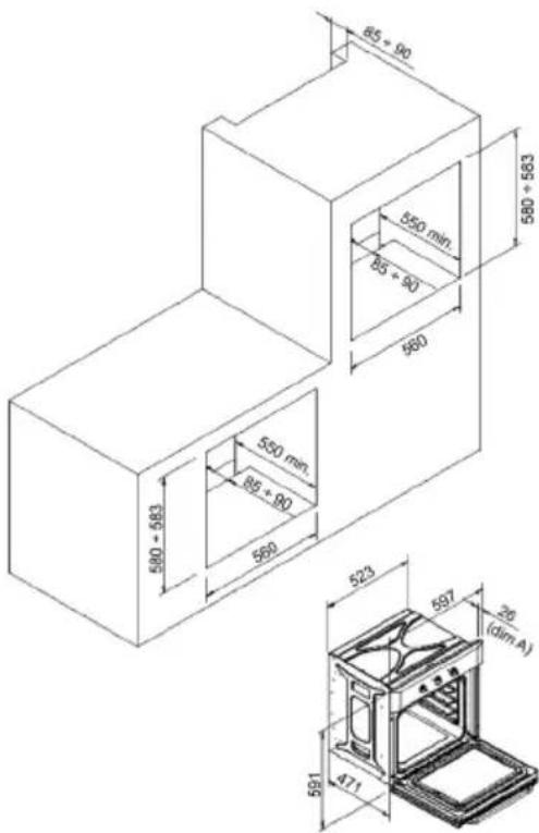 CATA CDP 780 AS BK - HINWEISE ZUR INSTALLATION - 1